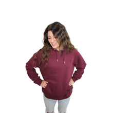 Load image into Gallery viewer, Power of the Cross | Unisex Eco Raglan Hoodie