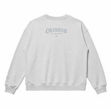 Load image into Gallery viewer, CULTIVATED | Heather Gray | Galatians 5:22 | Unisex Crewneck