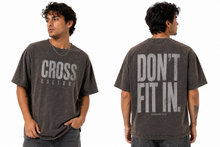 Load image into Gallery viewer, Don't Fit In | RENEWED | Unisex Oversized Snow Washed T-shirt