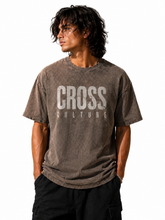 Load image into Gallery viewer, Don't Fit In | RENEWED | Unisex Oversized Snow Washed T-shirt