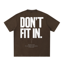 Load image into Gallery viewer, Don't Fit In | MISFIT | Heavyweight Vintage Washed Frayed T-Shirt