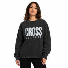 Load image into Gallery viewer, Don't Fit In | MISFIT | Unisex Oversized Acid Wash Long Sleeve T-Shirt