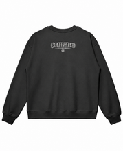 Load image into Gallery viewer, CULTIVATED | Black | Galatians 5:22 | Unisex Crewneck
