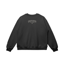 Load image into Gallery viewer, ORGANIC | CULTIVATED | Black | Galatians 5:22 | Unisex | Oversized Fit | Crewneck
