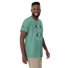 Load image into Gallery viewer, Know God Know Peace | Men’s Garment-Dyed Heavyweight T-Shirt