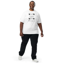 Load image into Gallery viewer, Know God Know Peace | Men’s Garment-Dyed Heavyweight T-Shirt