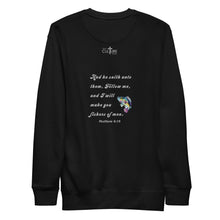 Load image into Gallery viewer, Fishers of Men | Matthew 4:19 | Unisex Premium Sweatshirt