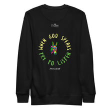Load image into Gallery viewer, Balaam's Donkey | Numbers 22:28 | Unisex Premium Sweatshirt
