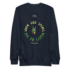 Load image into Gallery viewer, Balaam's Donkey | Numbers 22:28 | Unisex Premium Sweatshirt