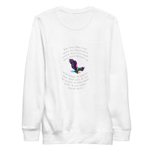 Load image into Gallery viewer, Wings As Eagles | Isaiah 40:31 | Unisex Premium Sweatshirt
