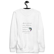 Load image into Gallery viewer, Fishers of Men | Matthew 4:19 | Unisex Premium Sweatshirt