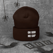 Load image into Gallery viewer, On God | No Cap | Cuffed Beanie