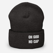 Load image into Gallery viewer, On God | No Cap | Cuffed Beanie