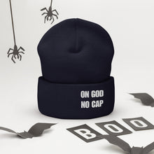 Load image into Gallery viewer, On God | No Cap | Cuffed Beanie