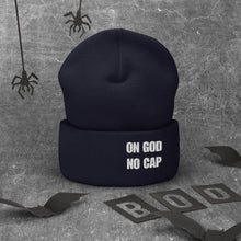Load image into Gallery viewer, On God | No Cap | Cuffed Beanie
