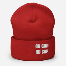 Load image into Gallery viewer, On God | No Cap | Cuffed Beanie