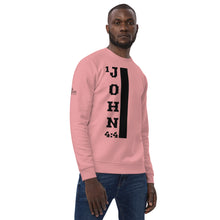Load image into Gallery viewer, Level Up | 1 John 4:4 | Unisex Eco Sweatshirt