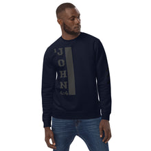 Load image into Gallery viewer, Level Up | 1 John 4:4 | Unisex Eco Sweatshirt