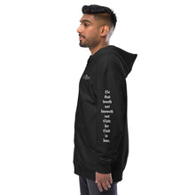 Load image into Gallery viewer, 1 John 4:8 | God is Love | Unisex Fleece Zip Up Hoodie