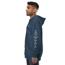 Load image into Gallery viewer, 1 John 4:8 | God is Love | Unisex Fleece Zip Up Hoodie