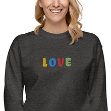 Load image into Gallery viewer, LOVE | Unisex Premium Sweatshirt