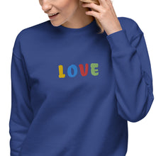 Load image into Gallery viewer, LOVE | Unisex Premium Sweatshirt