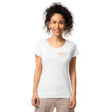Load image into Gallery viewer, Created In His Image | Women’s Basic Organic T-shirt