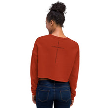Load image into Gallery viewer, 1 Corinthians 13:4 | Crop Sweatshirt
