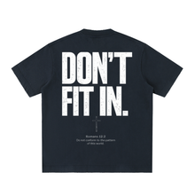 Load image into Gallery viewer, Don't Fit In | MISFIT | Heavyweight Vintage Washed Frayed T-Shirt
