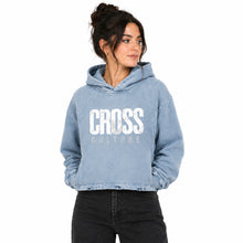 Load image into Gallery viewer, Don't Fit In | RENEWED | Unisex | Boxy Fit | Vintage Washed Frayed-Hem Hoodie
