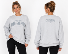 Load image into Gallery viewer, CULTIVATED | Heather Gray | Galatians 5:22 | Unisex Crewneck
