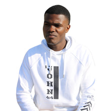 Load image into Gallery viewer, 1 John 4:4 | Unisex Eco Raglan Hoodie
