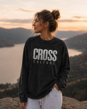 Load image into Gallery viewer, Don't Fit In | MISFIT | Unisex Oversized Acid Wash Long Sleeve T-Shirt
