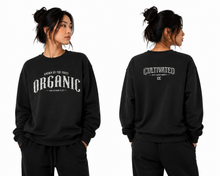 Load image into Gallery viewer, CULTIVATED | Black | Galatians 5:22 | Unisex Crewneck
