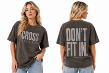 Load image into Gallery viewer, Don't Fit In | RENEWED | Unisex Oversized Snow Washed T-shirt
