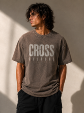 Load image into Gallery viewer, Don't Fit In | RENEWED | Unisex Oversized Snow Washed T-shirt
