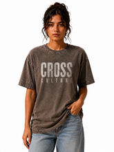 Load image into Gallery viewer, Don't Fit In | RENEWED | Unisex Oversized Snow Washed T-shirt
