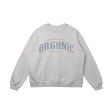 Load image into Gallery viewer, ORGANIC | CULTIVATED | Heather Gray | Galatians 5:22 | Unisex | Oversized Fit | Crewneck
