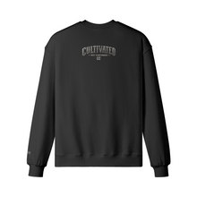 Load image into Gallery viewer, ORGANIC | CULTIVATED | Black | Galatians 5:22 | Unisex | Oversized Fit | Crewneck
