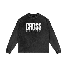 Load image into Gallery viewer, MISFIT Acid Wash Oversize Long Sleeve T-Shirt
