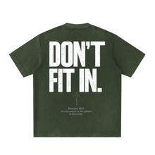 Load image into Gallery viewer, Don't Fit In | MISFIT | Heavyweight Vintage Washed Frayed T-Shirt
