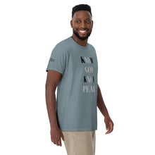 Load image into Gallery viewer, Know God Know Peace | Men’s Garment-Dyed Heavyweight T-Shirt
