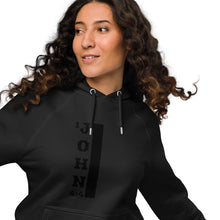 Load image into Gallery viewer, 1 John 4:4 | Unisex Eco Raglan Hoodie
