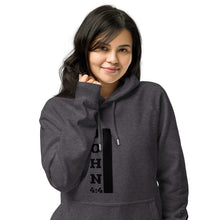 Load image into Gallery viewer, 1 John 4:4 | Unisex Eco Raglan Hoodie
