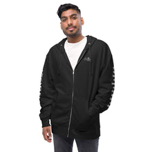 Load image into Gallery viewer, 1 John 4:8 | God is Love | Unisex Fleece Zip Up Hoodie
