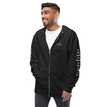 Load image into Gallery viewer, 1 John 4:8 | God is Love | Unisex Fleece Zip Up Hoodie
