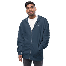 Load image into Gallery viewer, 1 John 4:8 | God is Love | Unisex Fleece Zip Up Hoodie
