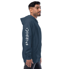 Load image into Gallery viewer, 1 John 4:8 | God is Love | Unisex Fleece Zip Up Hoodie
