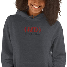 Load image into Gallery viewer, RED | Words of Christ | Unisex Hoodie
